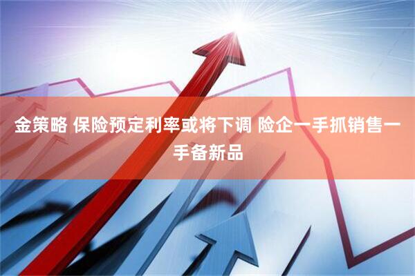 金策略 保险预定利率或将下调 险企一手抓销售一手备新品
