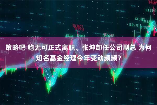 策略吧 鲍无可正式离职、张坤卸任公司副总 为何知名基金经理今年变动频频？