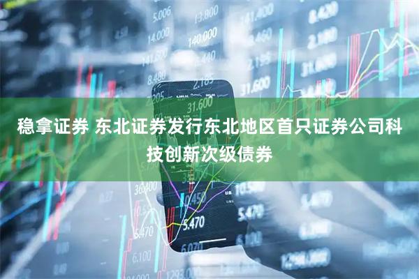 稳拿证券 东北证券发行东北地区首只证券公司科技创新次级债券